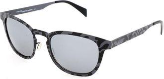 Italia Independent I-I MOD METAL 0506 153.000 Mens Sunglasses Grey Size 51
