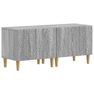 vidaXL Mueble De Tv Sonoma Gris Madera De Ingenier&iacute;a Vidaxl