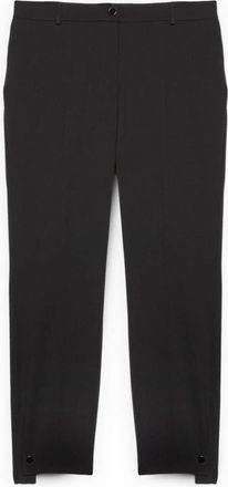 Fiorella Rubino New York Pants - Dames - Slim Fit Broeken - Zwart - M - Polyester - Broeken
