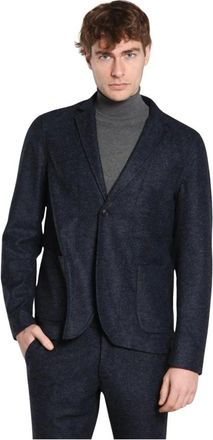 Mason's Hombre, Chaquetas, Azul, Talla: S