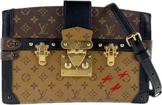 Louis Vuitton Pre-owned Cross Body Bags, female, Brown, Size: ONE SIZE Pre-owned Vintage Monogram Reverse Shoulder Bag