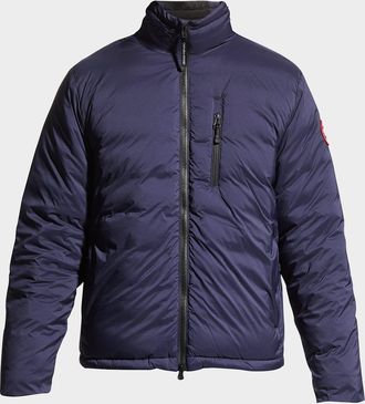Canada Goose Men & apos;s Lodge Zip-Front Puffer Coat