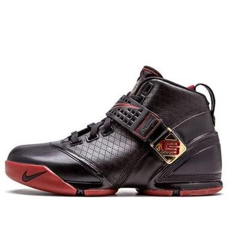 Nike Zoom LeBron 5 Black Varsity Crimson 317253-001