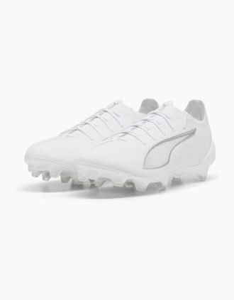 Puma Mens PUMA Ultra 5 Ultimate Firm Ground Football Boots - White - Size: 10.5