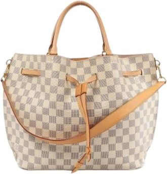 Louis Vuitton Pre-owned Bucket Bags, female, Beige, Size: ONE SIZE Pre-owned Girolata