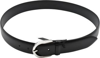 Orciani Monaco Leren Riem - Heren - Riemen - Zwart - 90 CM - Leer - Accessoires