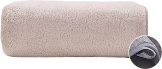 OEM Toalla De Ba&ntilde;o De Terciopelo Suave Y Absorbente - Color Camel Claro