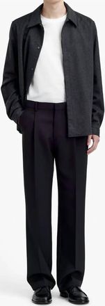 Tiger Of Sweden Todne Straight Leg Trousers In Black