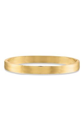 BEN ONI Polished Bold Bangle Bracelet in Gold at Nordstrom