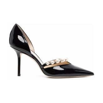 Jimmy Choo London Pumps, female, Black, Size: 7 1/2 US Aurelie 85
