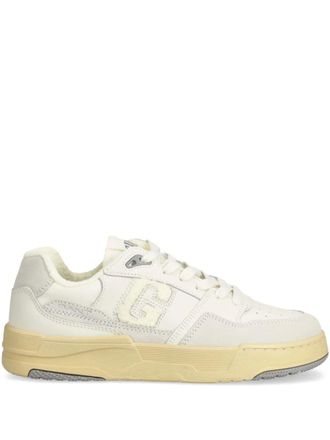 GANT logo-patch sneakers - women - Fabric/Rubber/Calf Leather - 41 - White