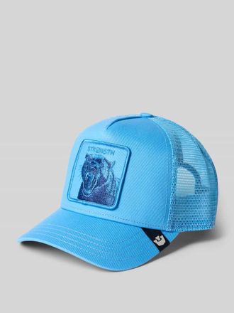 Goorin Brothers Trucker Cap mit Motiv-Patch Modell Strength Panther in Bleu, Gr&ouml;&szlig;e 1