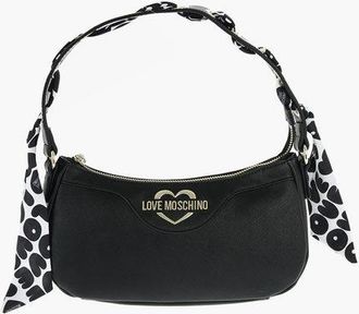 Moschino LOVE faux leather mini baguette bag with braided Neckerchief size Unic