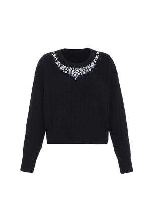 Faina Jumper Dames zwart