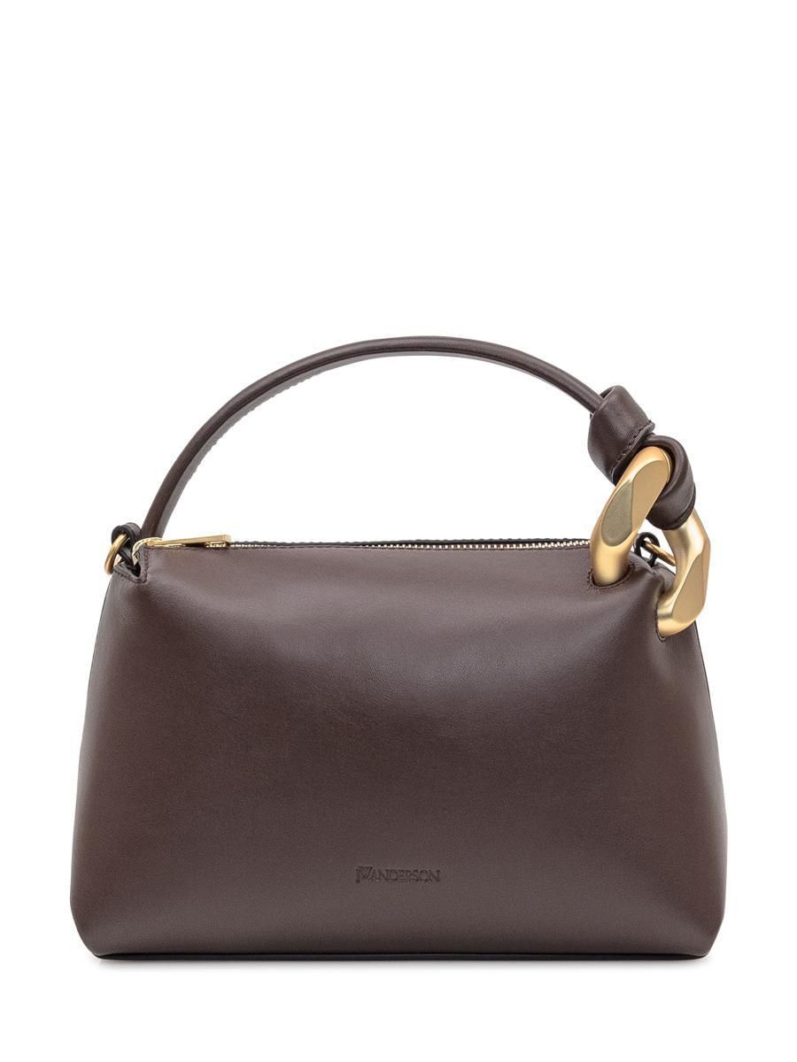 ハンドバッグ Jw Anderson Brown Leather Small Jwa Corner Handbag SMALL JWA CORNER BAG - LEATHER CROSSBODY BAG – JW Anderson