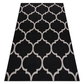 RugsX RugsX Floorlux Rug in Black | Size: 240 cm x 330 cm