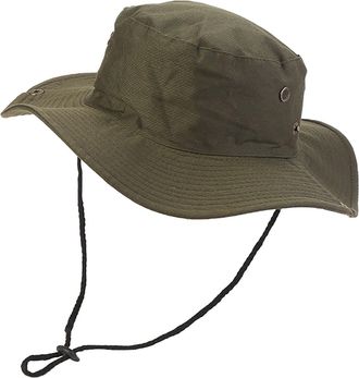 Generic Wide Brim Hiking Fishing Bucket Hats Cotton Sun for Men Women Outdoor Activities Mens Summer Hats with Brims (Green, One Size)