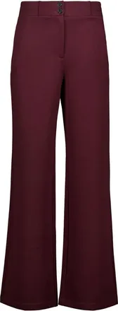 Nenette Etel Wide Broeken - Dames - Broeken - Rood - Maat: XL