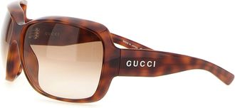 Gucci Tortoiseshell Square Sunglasses - Tortoiseshell