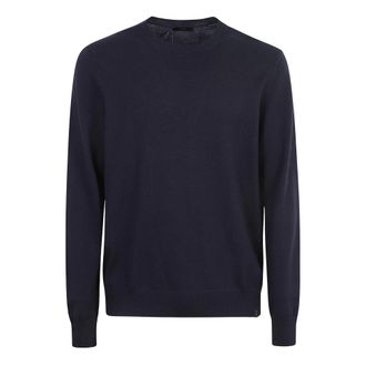 Fay Truien & Vesten, Heren, Blauw, 3Xl, Round-neck Truien