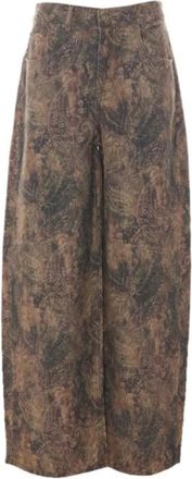 Liu Jo Denim Broeken - Dames - Wijde Broeken - Veelkleurig - W27 - Denim - Broeken
