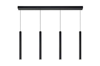 Lucide Lampada A Sospensione Lorenz Lucide Nera Led 16w Dimmerabile