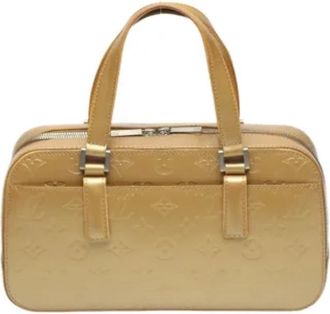 Louis Vuitton Tweedehands Canvas handtassen - Dames - Vintage Handtas - Beige - ONE Size - Vintage