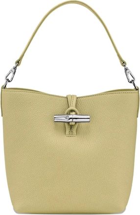 Longchamp Borsa a secchiello Le Roseau XS - Verde