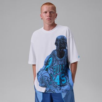 Nike Jordan Mens Jordan Sport Dri-FIT Graphic T-Shirt in White | IV4900-100