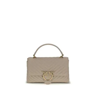 Pinko Calf Leather Bos Taurus Womens Handbag