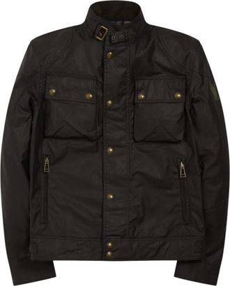Belstaff Racemaster Jacket - Heren - Zomerjassen - Zwart - XS - Katoen - Jassen