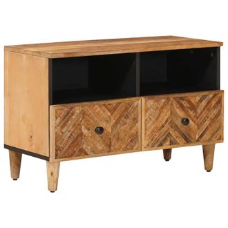 vidaXL Armarios De Almacenamiento Con Caj&oacute;n Marr&oacute;n 70 X 33,5 X 46 Cm Vidaxl