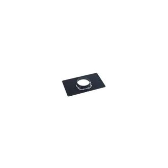 TEN Placa De Limpieza Inox Negro 30x50, Di&aacute;metro 125