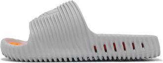 adidas Adilette 25 Slides Asia Sizing Grey Solar Orange JH5518