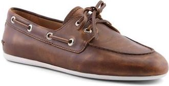 Sperry Top-Sider Slim Boat Shoe in Tan Leather Distress at Nordstrom, Size 8.5