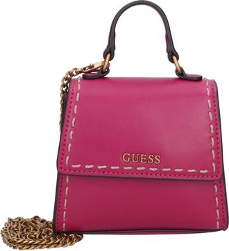 Guess Stephi Schoudertas - Dames - Handtassen - Roze - ONE Size - Katoen - Tassen