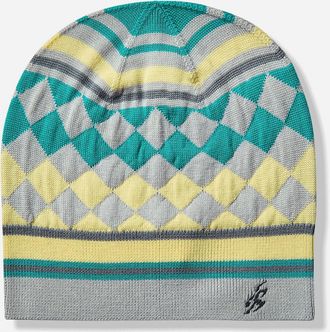 Asics Novalis Aquifolia Knit Hat Blue Haze / Lemon