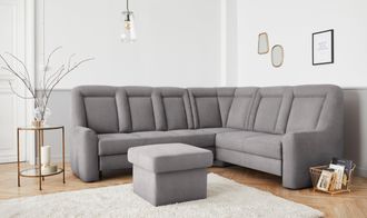 Sit&more Ecksofa »Melissa L-Form« klassisches Polsterprogramm, wahlweise Bettfunktion und Schubkasten