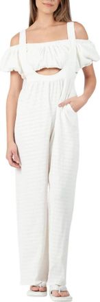 Lucca Couture Megara Jumpsuit In White