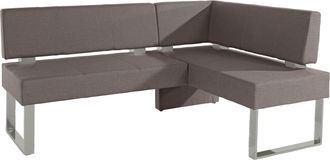 HOME AFFAIRE Eckbank »Rab« in 2 Breiten (180 oder 200 cm), Bezug in verschiedenen Qualitäten