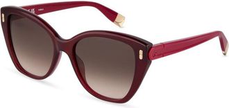Furla SFUB11 0ACQ Mens Sunglasses Red Size 54