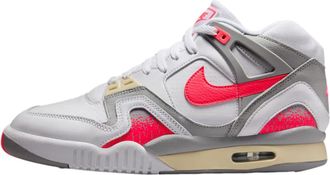 Nike Air Tech Challenge II QS White / Racer Pink / Light Smoke Grey FZ9033-100 Mens