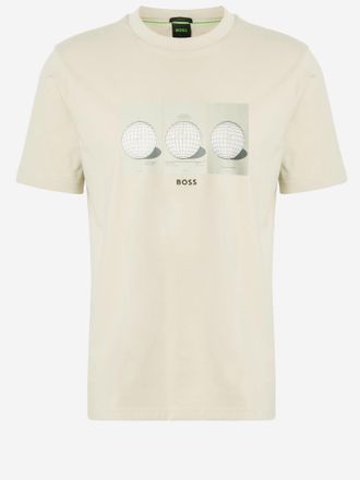 HUGO BOSS bedrukt katoenen T-shirt