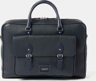 The Cambridge Satchel Company The Brief - Ink Calf Grain