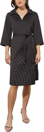 Ming Wang Knee-Length Shift Dress