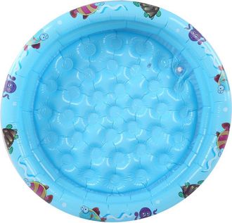 OEM Piscina Hinchable Redonda Para Beb&eacute;s, Para Interiores Y Exteriores, Para Ni&ntilde;os, Piscina De Juegos Acu&aacute;ticos, Azul, 120 Cm/47,2 Pulgadas