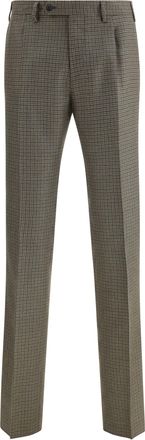 Germano Zama Houndstooth Pattern Pants