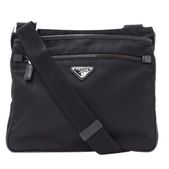 Prada Pre-owned Nylon Shoulder Bag - unisex - Prada Vintage - Vintage Cross Body Bags - Black - ONE SIZE - Pre-owned