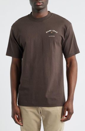 Dark Seas Headmaster V3 Heavyweight Jersey Graphic T-Shirt in Java Brown at Nordstrom, Size Xx-Large
