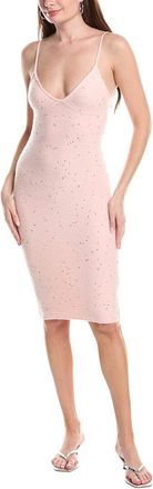 Guizio Guizio Amelia Sequin Wool-Blend Knit Dress